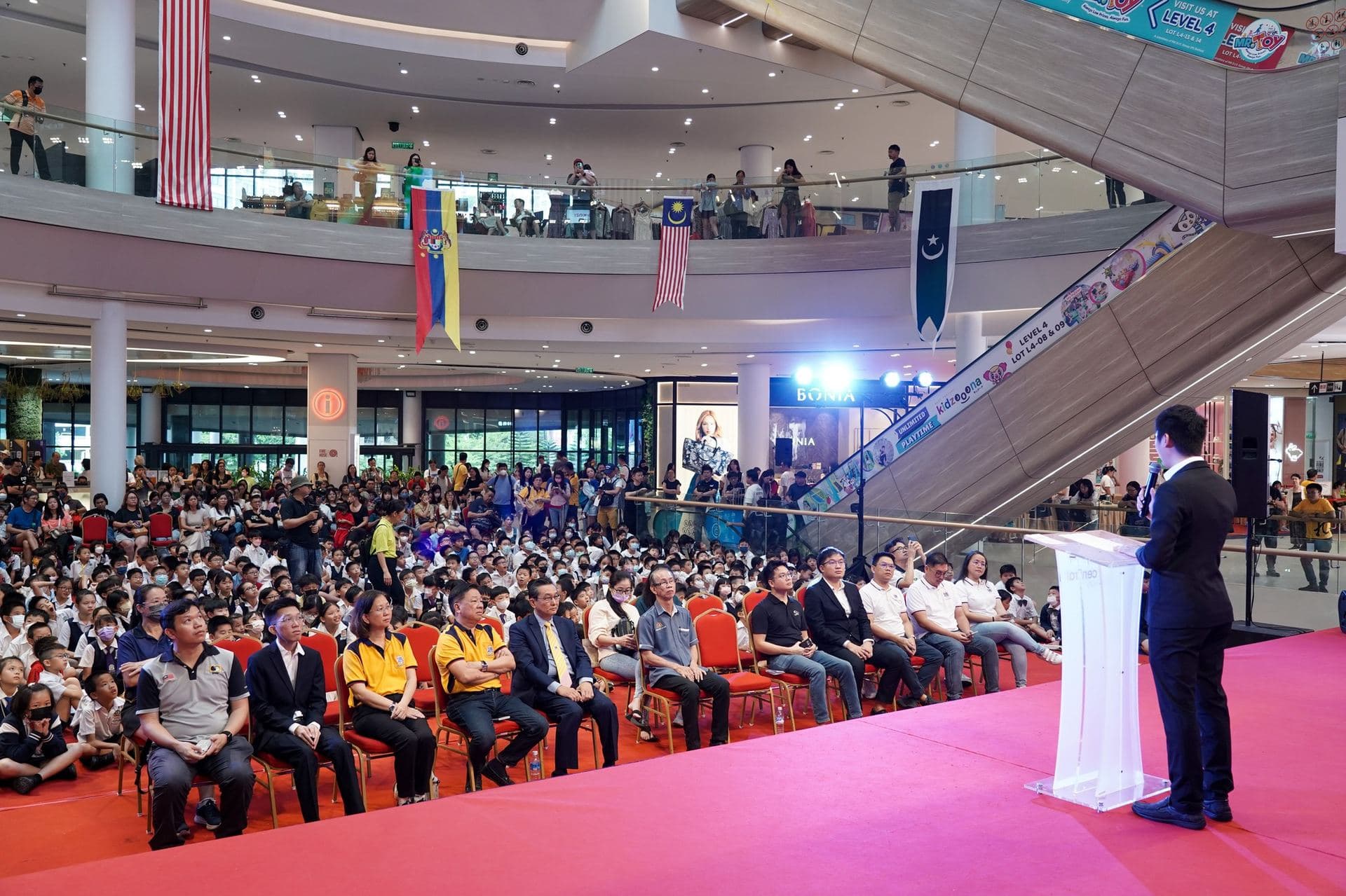 Interschool opening ceremony