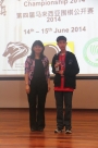 Intermediate Kyu 1st Runner-up: Lin Sherson