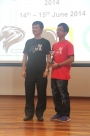 Tarcian Group 1st Runner-up: Raymond Ching Kee Siong